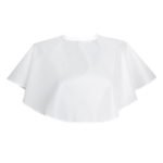 Peleryna krótka biała