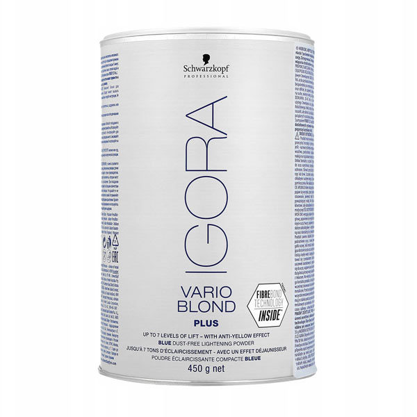 Schwarzkopf Igora Vario Blond Plus Bezpyłowy Rozjaśniacz do włosów 450g