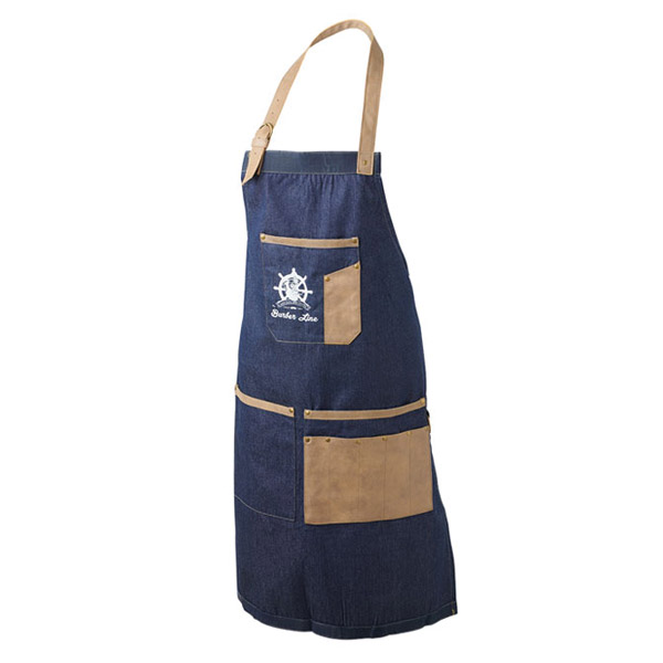 Barber Line Fartuch barberski jeansowy Barber Line Fartuch barberski jeansowy